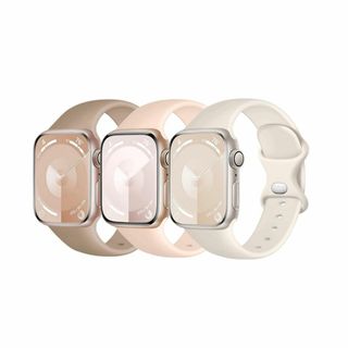 3本セット コンパチブル apple watch バンド アップルウォッチ バン(その他)