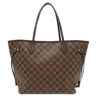 ルイヴィトン(LOUIS VUITTON)のルイヴィトン LOUIS VUITTON トートバッグ ネヴァーフル MM ダミエキャンバス スリーズ ゴールド金具 茶 赤   N41358 DR2194 【保存袋】【中古】(トートバッグ)