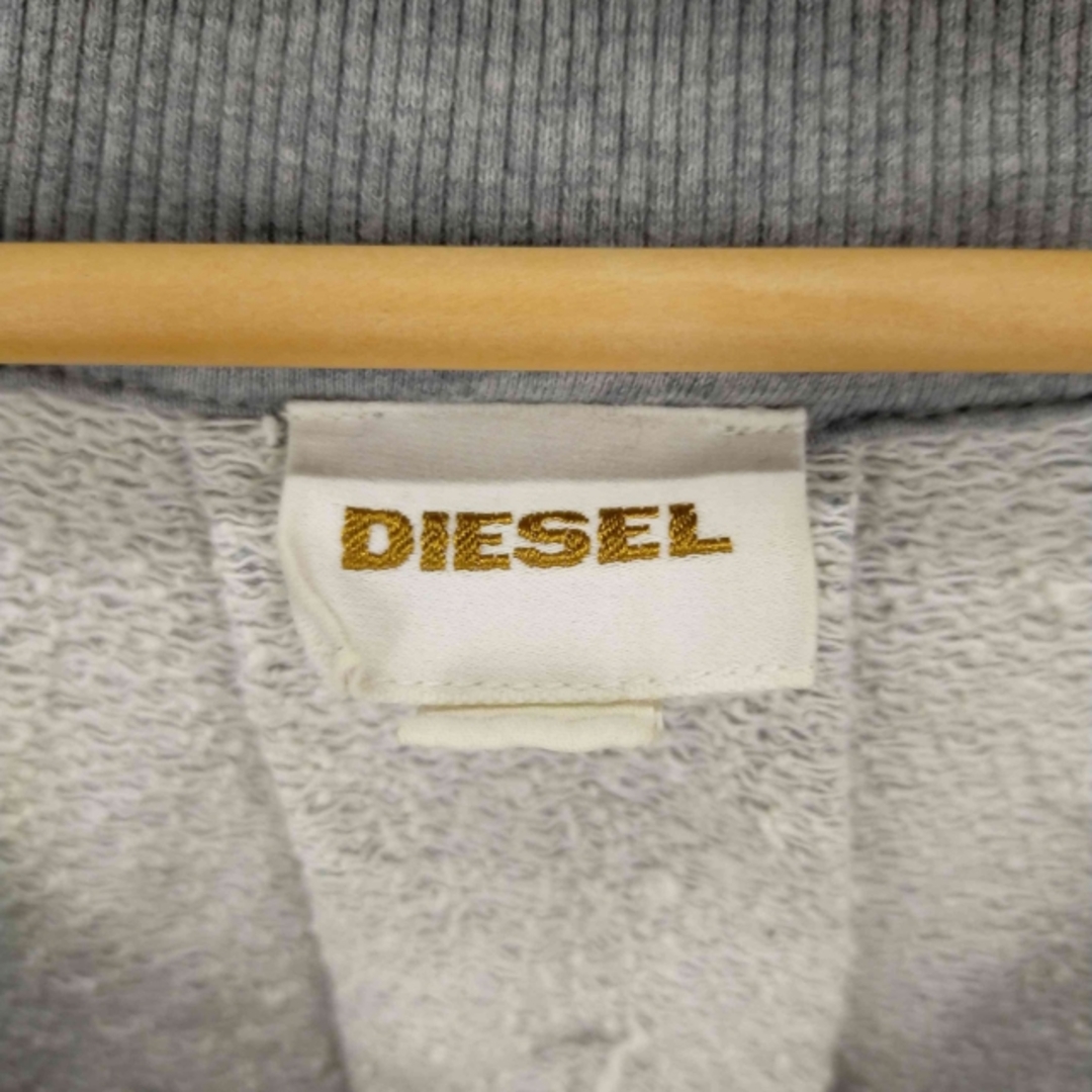 DIESEL(ディーゼル)のDIESEL(ディーゼル) Vネックスウェットワンピース チュニック レディース レディースのトップス(トレーナー/スウェット)の商品写真