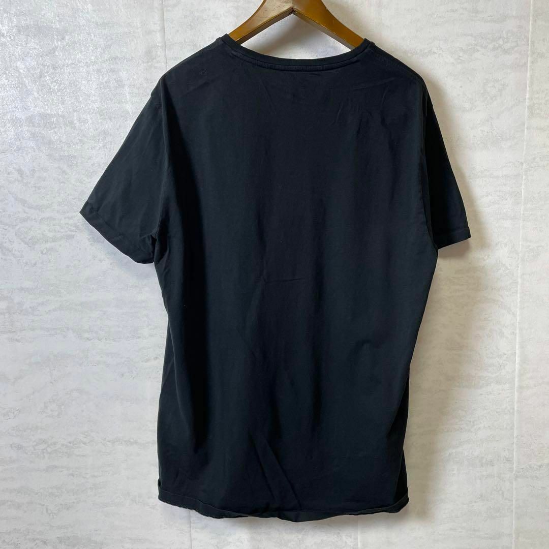 Ralph Lauren(ラルフローレン)のラルフローレン　オーバーサイズＸＬ　黒ブラック　半袖Ｔシャツ　デカロゴメンズ古着 メンズのトップス(Tシャツ/カットソー(半袖/袖なし))の商品写真