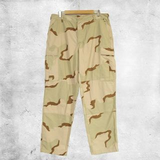 MILITARY - 米軍 リップストップ カーゴパンツ 3カラーデザート LARGE-REGULAR