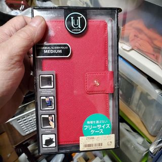 Universal Gel Pad Slider case/RED(モバイルケース/カバー)