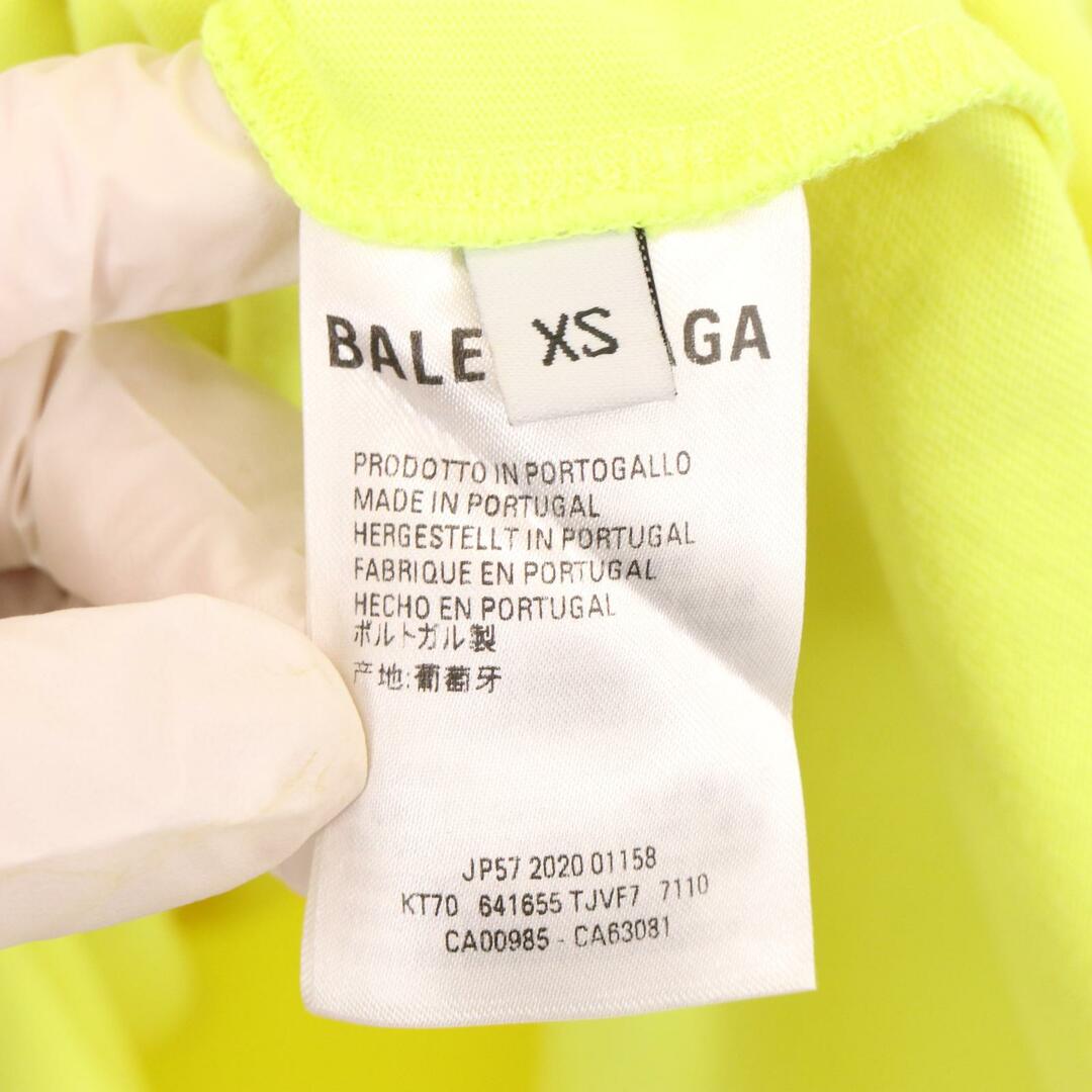 Balenciaga(バレンシアガ)のバレンシアガ 20年 ｲｴﾛｰ 641655 ｷｬﾝﾍﾟｰﾝﾛｺﾞTｼｬﾂ XS メンズのトップス(その他)の商品写真