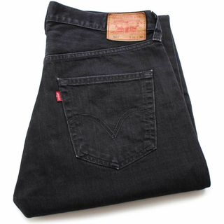 リーバイス(Levi's)の00s メキシコ製 Levi'sリーバイス 501 ブラック デニムパンツ w36 L30★SDP2602 オールド ジーンズ ストレート 縦落ち(デニム/ジーンズ)