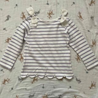 プティマイン(petit main)のpetit mainプティマイン　長袖Tシャツ 130cm(Tシャツ/カットソー)