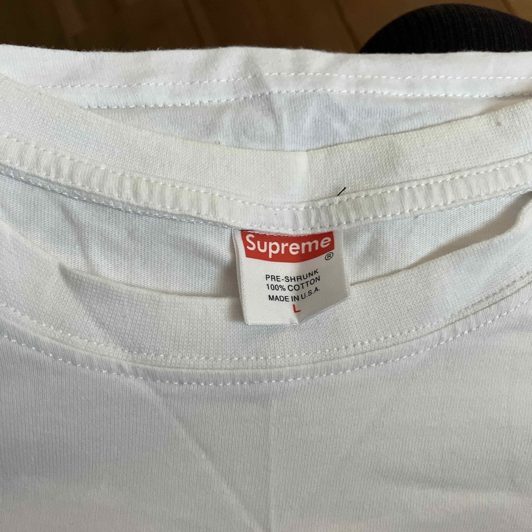 STUSSY(ステューシー)のSTUSSY ×  Supreme コラボTシャツ　メンズLサイズ メンズのトップス(Tシャツ/カットソー(半袖/袖なし))の商品写真