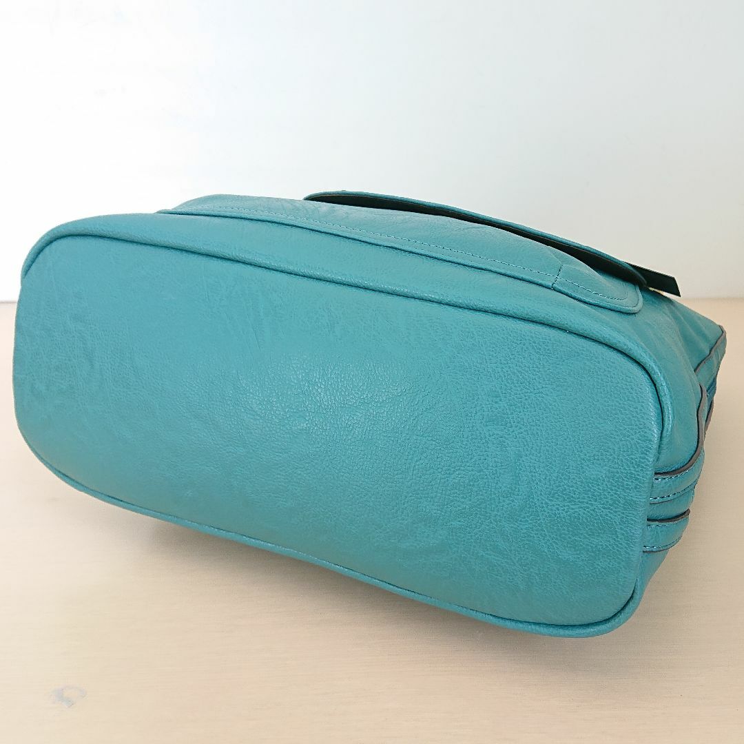 【新品】ピエモンテルッソ リュック&トートバッグ 2ウェイ 7882 ブルー レディースのバッグ(リュック/バックパック)の商品写真