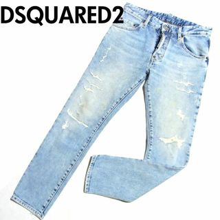 ディースクエアード(DSQUARED2)の20AW ディースクエアード Skater Jean ダメージ加工 デニム 42(デニム/ジーンズ)