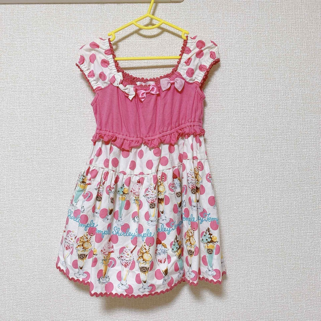 Shirley Temple(シャーリーテンプル)のシャーリーテンプル アイス ワンピース キッズ/ベビー/マタニティのキッズ服女の子用(90cm~)(ワンピース)の商品写真