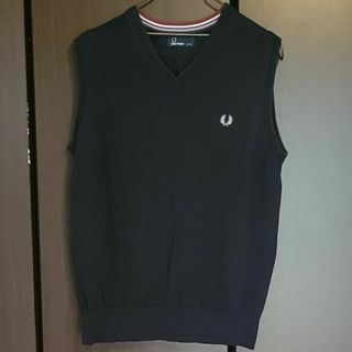 フレッドペリー(FRED PERRY)のフレッドペリー ニットベスト スクールベスト M(ニット/セーター)