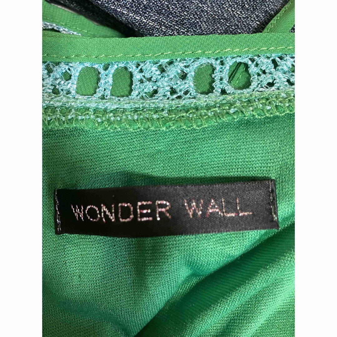 WONDER WALL ワンダーウォール　ワンピース  カーディガン　ガウン レディースのワンピース(ひざ丈ワンピース)の商品写真