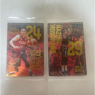 バンダイ(BANDAI)のB.LEAGUE ツインウエハース 佐々木隆成 細川一輝(その他)