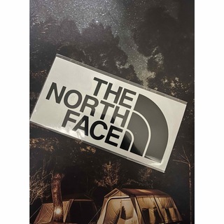 THE NORTH FACE - ノースフェイス 黒ロゴ 切り文字 カッティング ステッカー 正規品