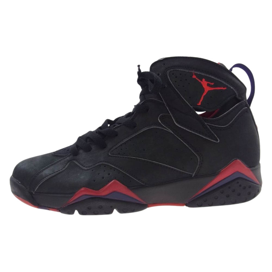 NIKE(ナイキ)のNIKE ナイキ スニーカー 130014-060 【観賞用】 Air Jordan 7 OG AJ7 Raptors 1992 エアジョーダン7 OG ラプターズ スニーカー ブラック系 レッド系 27.5cm【中古】 メンズの靴/シューズ(スニーカー)の商品写真