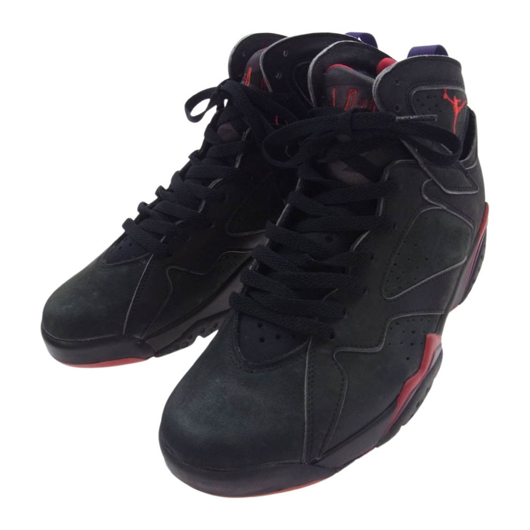 NIKE(ナイキ)のNIKE ナイキ スニーカー 130014-060 【観賞用】 Air Jordan 7 OG AJ7 Raptors 1992 エアジョーダン7 OG ラプターズ スニーカー ブラック系 レッド系 27.5cm【中古】 メンズの靴/シューズ(スニーカー)の商品写真