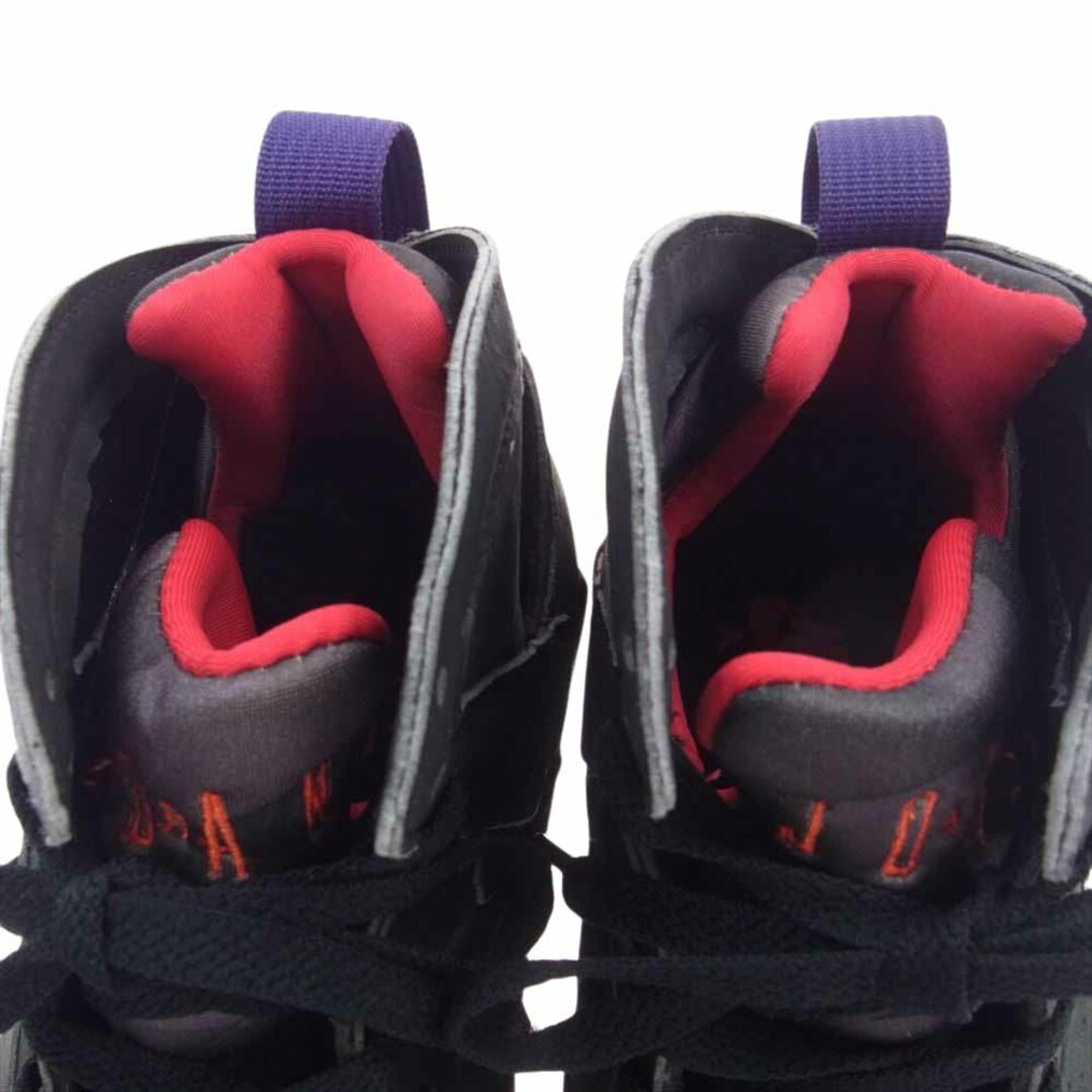 NIKE(ナイキ)のNIKE ナイキ スニーカー 130014-060 【観賞用】 Air Jordan 7 OG AJ7 Raptors 1992 エアジョーダン7 OG ラプターズ スニーカー ブラック系 レッド系 27.5cm【中古】 メンズの靴/シューズ(スニーカー)の商品写真