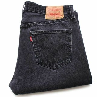 リーバイス(Levi's)のメキシコ製 Levi'sリーバイス 501 ブラック デニムパンツ w36 L30★SDP2603 ジーンズ ストレート (デニム/ジーンズ)