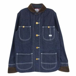 JUNYA WATANABE COMME des GARCONS MAN ジュンヤワタナベコムデギャルソンマン 18SS UJ-J007 × Lee リー 異素材切替 コーデュロイ切替 デニム シャツ インディゴブルー系 M【中古】(タンクトップ)