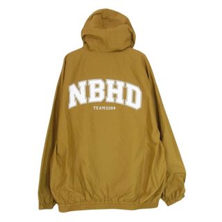 NEIGHBORHOOD ネイバーフッド 24SS 241TSNH－JKM04 ZIP UP HOODED JACKET ジップアップフーディジャケット NBHD TEAM3204 プリント ブラウン系 L【中古】