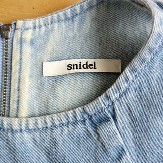 SNIDEL　デニム　トップス(ベスト/ジレ)