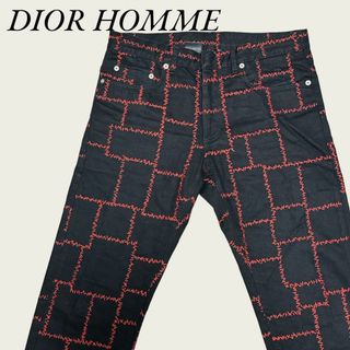 ディオールオム(DIOR HOMME)のディオールオム DIOR HOMME ステッチワーク デニムパンツ(デニム/ジーンズ)