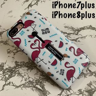 iPhone7plus/8plus専用 ケースカバー Summer(iPhoneケース)