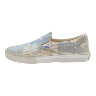 ヴァンズ(VANS)のVANS バンズ スニーカー VINTAGE 70s USA製 VANDOREN VANS ヴィンテージ バンズ ハイビスカス スリッポン スリップオン スニーカー ブルー系 ライトブルー系 US8【中古】(スニーカー)