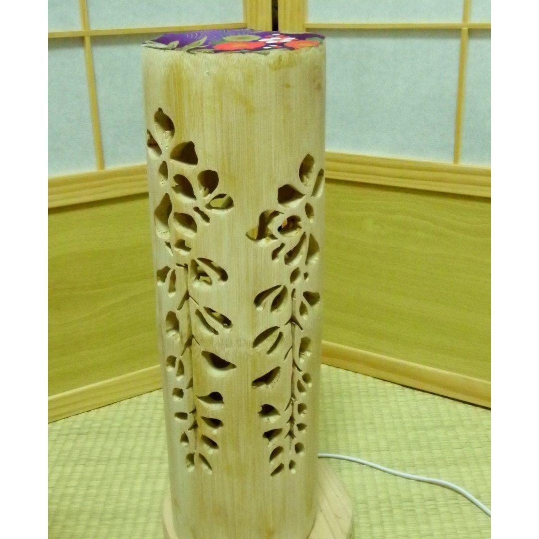 ◇両面◇竹灯り・竹あかり・竹灯籠 ~~ 癒しの灯り 華衣ライン ◇両面◇竹灯り・竹あかり・竹灯籠 ~~ 癒しの灯り 華衣ライン