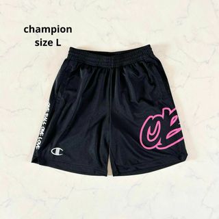 チャンピオン(Champion)の【美品】Lサイズ champion チャンピオン バスパン バスケ ハーパン(バスケットボール)