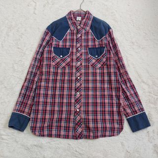 ギャップ(GAP)のGAP マルチカラー ウエスタンシャツ チェック柄 ショルダーヨーク(シャツ)