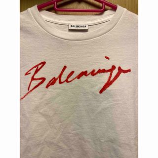 正規未使用 19SS BALENCIAGA バレンシアガ ロゴ Tシャツ