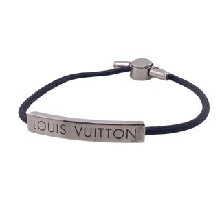 ルイヴィトン(LOUIS VUITTON)のルイヴィトン LOUIS VUITTON ブレスレット
 ブラスレ LVスペース M67417 ブラック(ブレスレット/バングル)