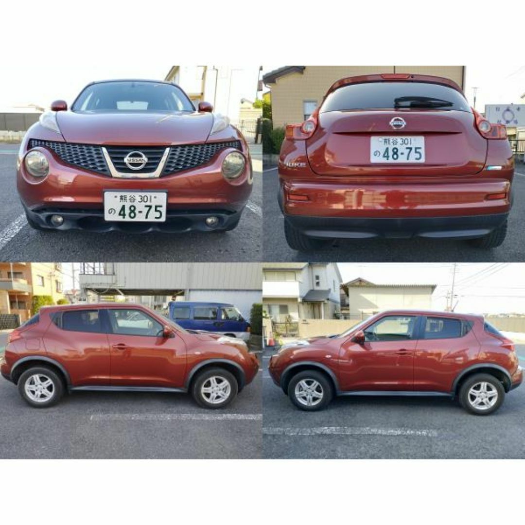 日産(ニッサン)のJUKE★ジューク★検7年2月★15RXタイプV★ナビ・TV★ドラレコ前後★埼玉 自動車/バイクの自動車(車体)の商品写真