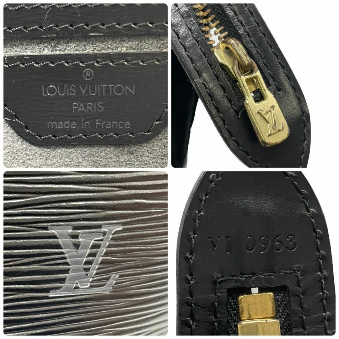 LOUIS VUITTON(ルイヴィトン)の美品　ルイヴィトン　エピ　サンジャック　d1 M52272 ノワール 黒 トート レディースのバッグ(トートバッグ)の商品写真