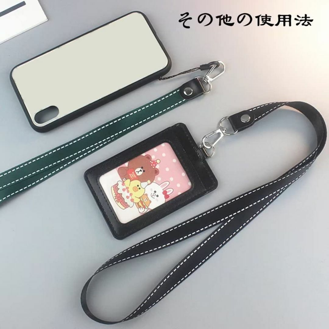 色:B-Greenスマホ ストラップ 首掛け 携帯ストラップ スマホ ショル スマホ/家電/カメラのスマホアクセサリー(その他)の商品写真