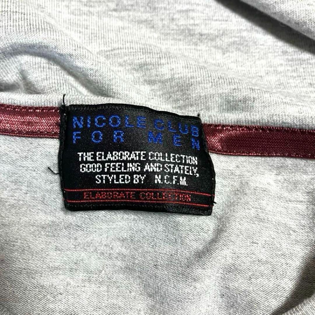 NICOLE CLUB FOR MEN(ニコルクラブフォーメン)のNICOLE CLUB FOR MEN 長袖カットソー メンズのトップス(Tシャツ/カットソー(七分/長袖))の商品写真