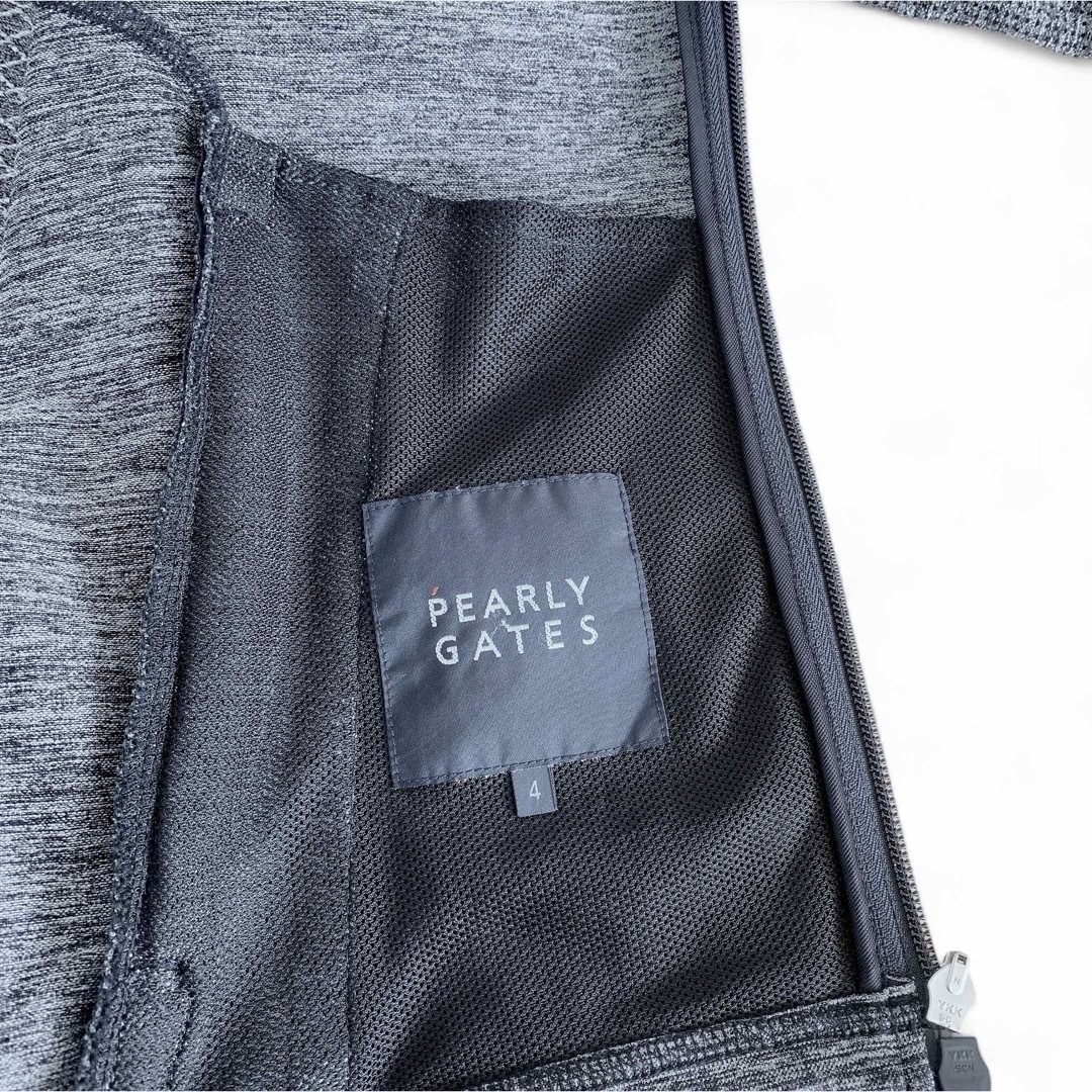 PEARLY GATES(パーリーゲイツ)のPEARLYGATES パーリーゲイツ　ゴルフウェア　セットアップ　グレー　4 スポーツ/アウトドアのゴルフ(ウエア)の商品写真