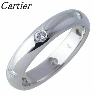 カルティエ(Cartier)のカルティエ ダイヤ リング ステラ #50 6PD 750WG 新品仕上げ済 Cartier【16591】(リング(指輪))