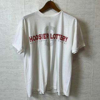 ビンテージ90Ｓ　シングルステッチ　半袖Ｔシャツ　両面ロゴ　メンズ　古着(Tシャツ/カットソー(半袖/袖なし))