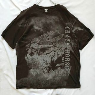 delta プリントTシャツ XL クレージー・ホース(Tシャツ/カットソー(半袖/袖なし))