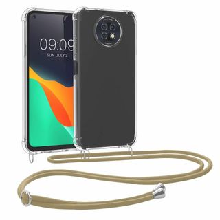 色:ゴールド透明kwmobile スマホショルダー 対応: Xiaomi (その他)