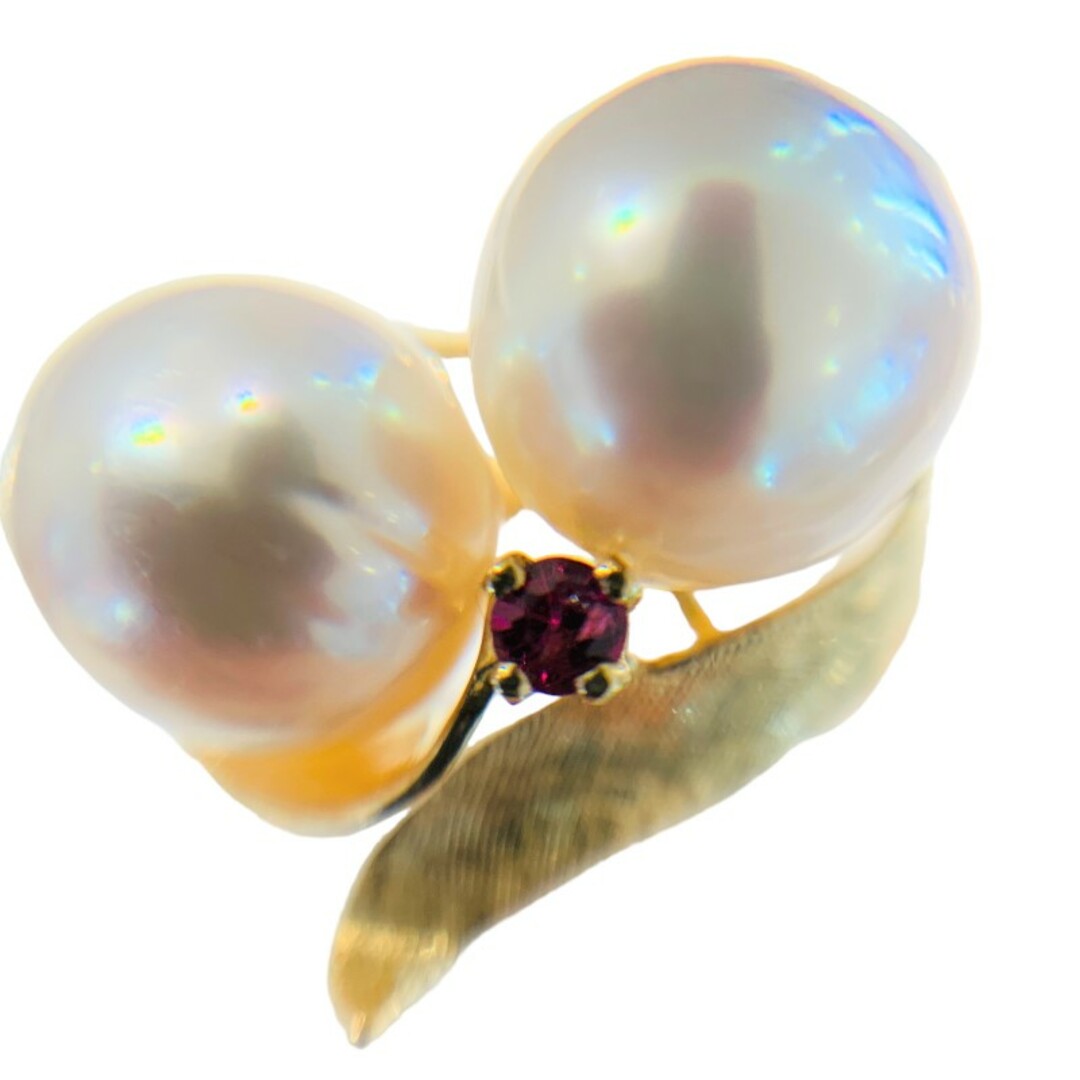 MIKIMOTO(ミキモト)の　ミキモト MIKIMOTO K18 パールリング #9 K18イエローゴールド パール直径約8.5mm ジュエリー レディースのアクセサリー(リング(指輪))の商品写真