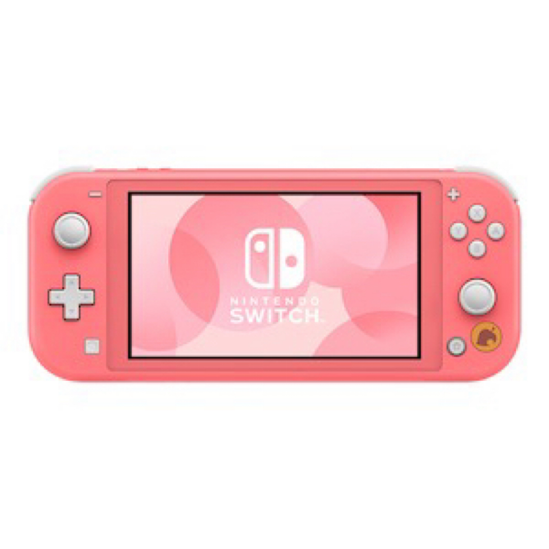 任天堂(ニンテンドウ)のNintendo Switch Lite あつまれどうぶつの森セット【本体】 エンタメ/ホビーのゲームソフト/ゲーム機本体(携帯用ゲーム機本体)の商品写真