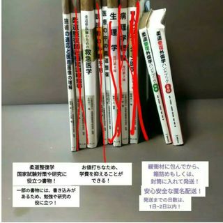 【大人気】【格安】【現品限り】柔道整復師　柔道整復学　受験対策や研究用書物②(健康/医学)