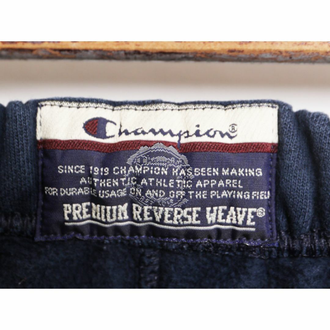 Champion(チャンピオン)の00s チャンピオン プレミアム リバースウィーブ 3段 カレッジ プリント スウェット パンツ メンズ XL オールド Champion トレーナー 裏起毛 メンズのパンツ(その他)の商品写真