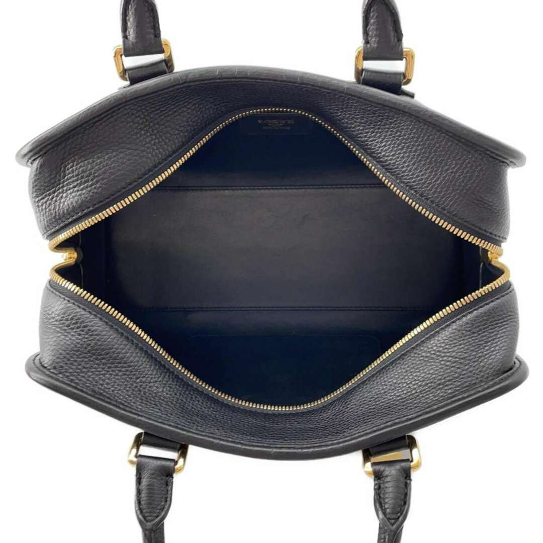 ロエベ ハンドバッグ アマソナ28 レザー LOEWE バッグ 黒 ロエベ ハンドバッグ アマソナ28 レザー LOEWE バッグ 黒
