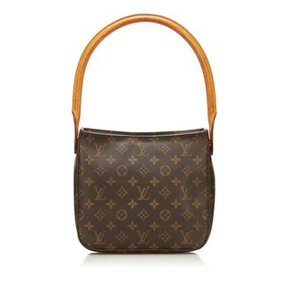 ルイヴィトン(LOUIS VUITTON)のルイ ヴィトン モノグラム ルーピングMM ショルダーバッグ M51146 PVC レディース LOUIS VUITTON 【400-80325】(ショルダーバッグ)