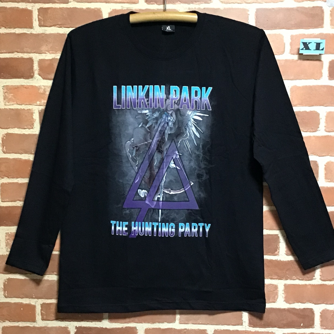 リンキンパーク  ロングTシャツ　XLサイズ　Linkin Park メンズのトップス(Tシャツ/カットソー(七分/長袖))の商品写真