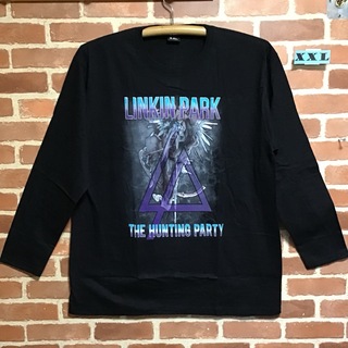 リンキンパーク  ロングTシャツ　XXLサイズ　Linkin Park(Tシャツ/カットソー(七分/長袖))
