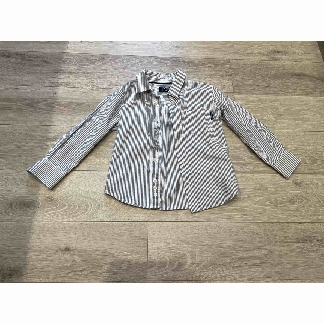 西松屋(ニシマツヤ)の子供服120 シャツ　エルフィンドール キッズ/ベビー/マタニティのキッズ服男の子用(90cm~)(ブラウス)の商品写真